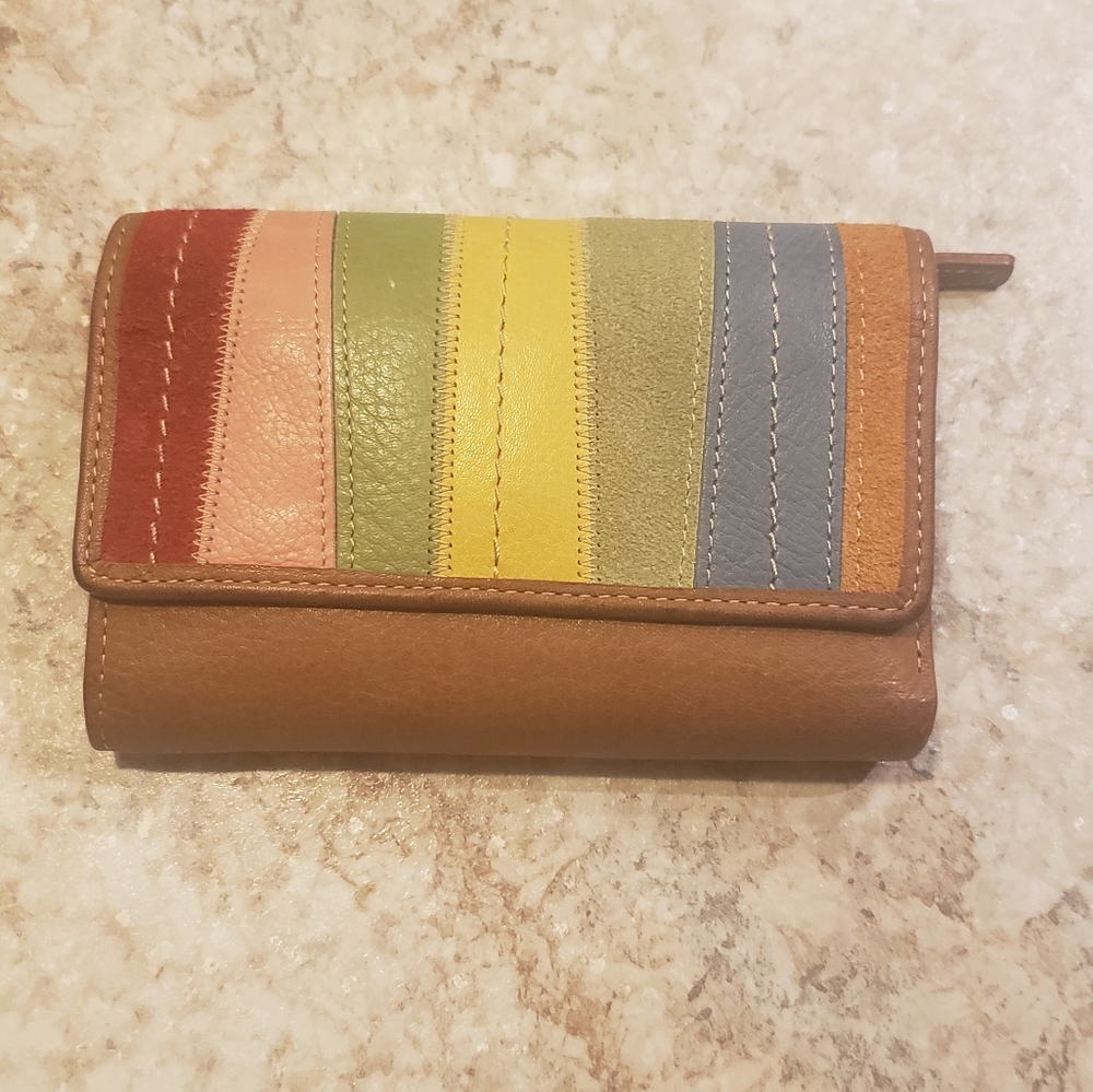 FOSSIL Colorful Brown Wallet